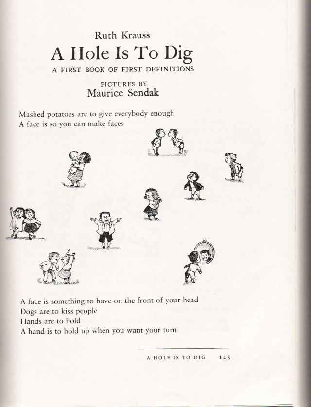 A Hole Is To Dig (1)